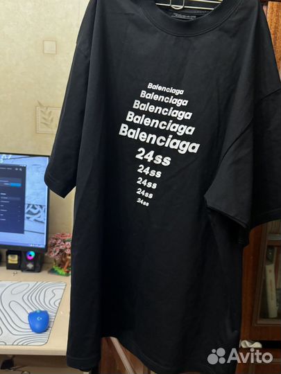 Футболка balenciaga 24ss