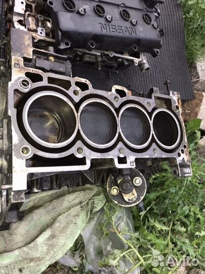 Запчасти двигатель ниссан qr20de t30