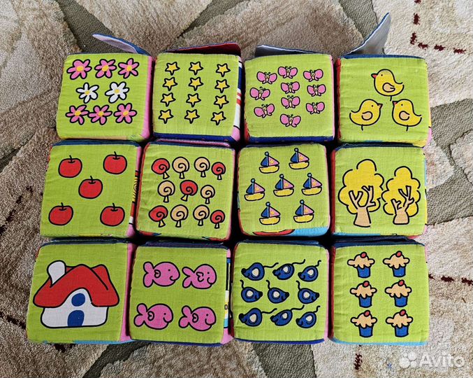 Развивающие кубики K's kids