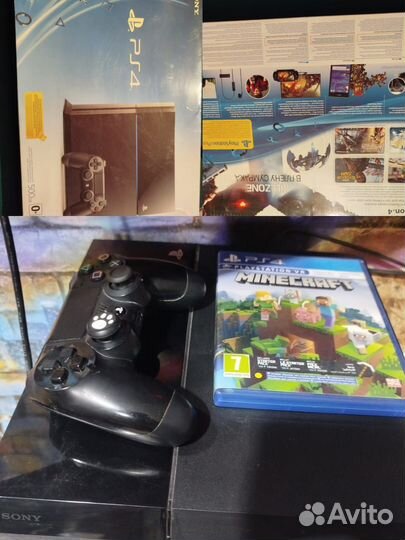 Игровая приставка ps4