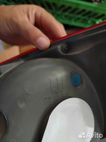 Фара левая задняя на Шевроле Круз