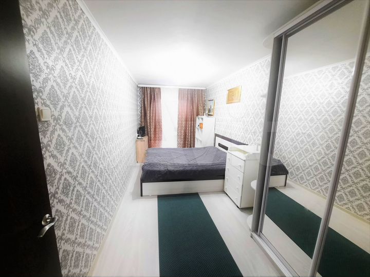 3-к. квартира, 60,8 м², 1/9 эт.