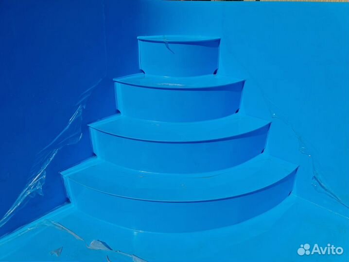 Купель квадратная с доставкой 1700х1500х1500мм