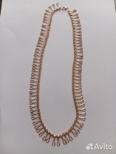 Золотое колье 585