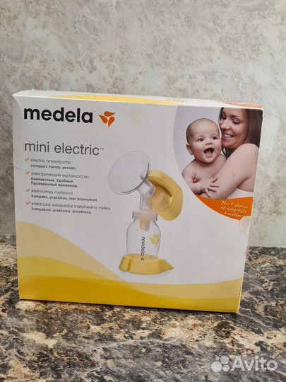 Молокоотсос medela mini, электрический