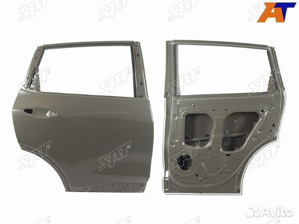 Дверь задняя haval F7/F7x 19-24
