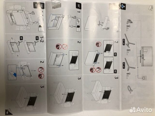 Новая подставка для тв Samsung 55”, черная