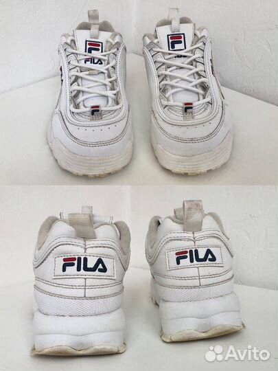 Fila Белые женские кроссовки Disruptor 2 Premium