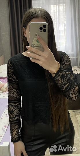 Блузка укороченная