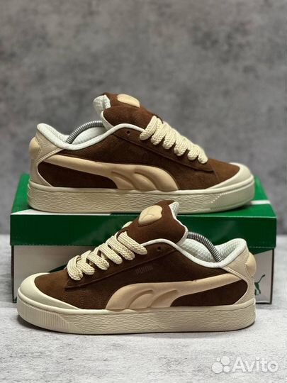 Кроссовки Puma Suede Xl Crush Brown