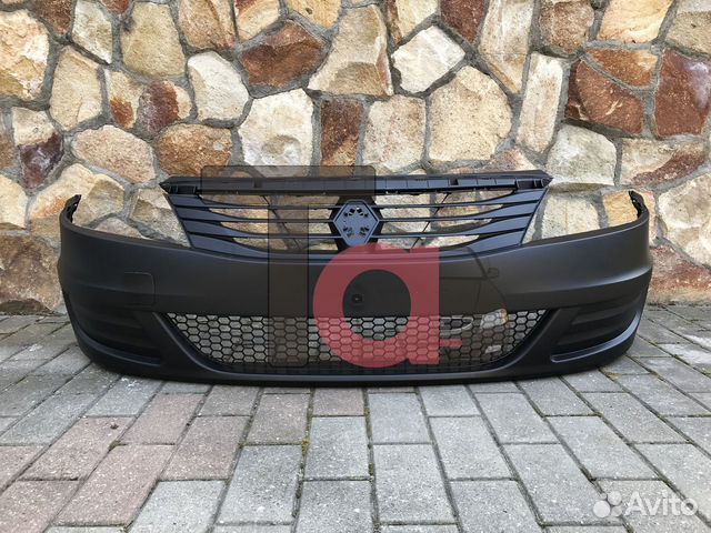 Передний бампер Логан 2009-2013