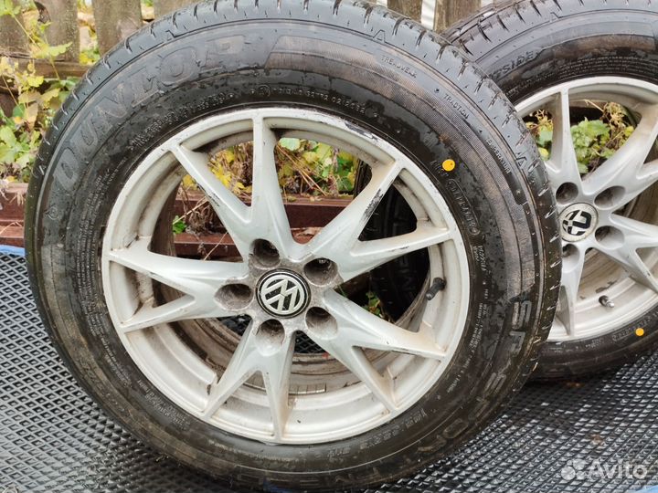 Летняя резина dunlop SP sport FM 800 с дисками 4шт