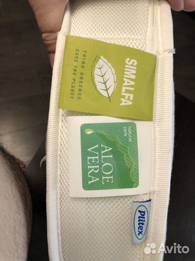 Матрас детский круглый 74см