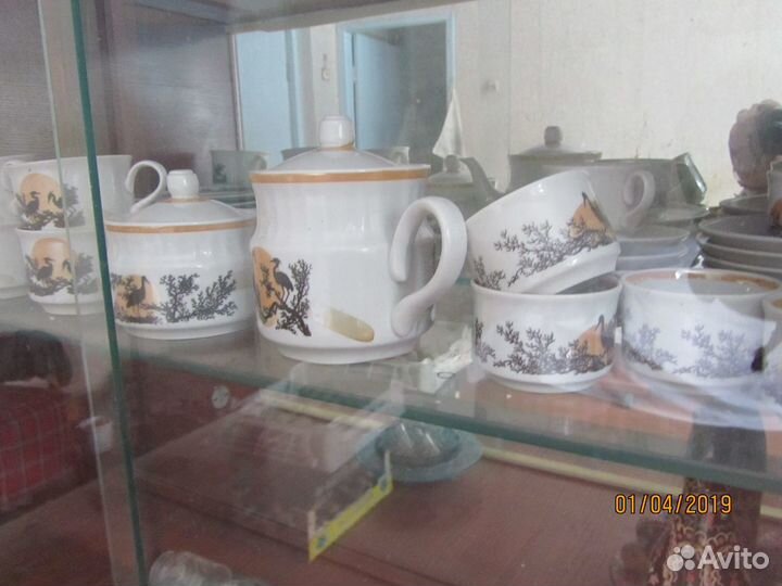 Чайный и кофейный сервиз 