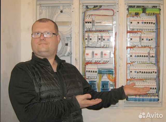 Штробление, монтаж проводки Электрик