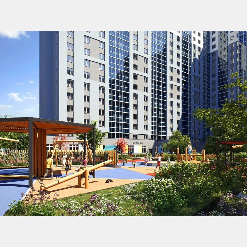 2-к. квартира, 48,6 м², 17/19 эт.