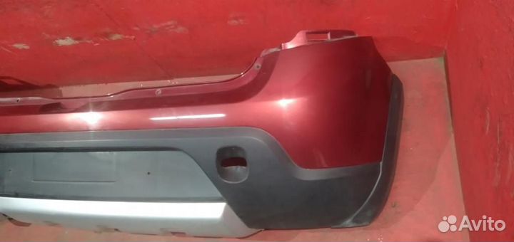 Сандеро Cтепвей бампер задний с деф. stepway 1