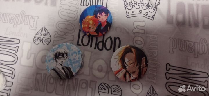 Значки аниме