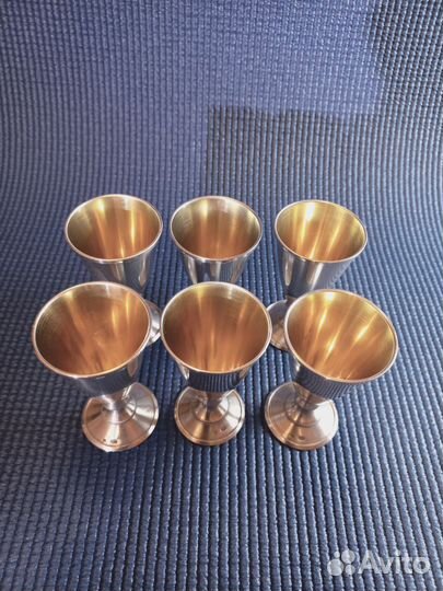 Серебряные рюмки набор Таллин СССР