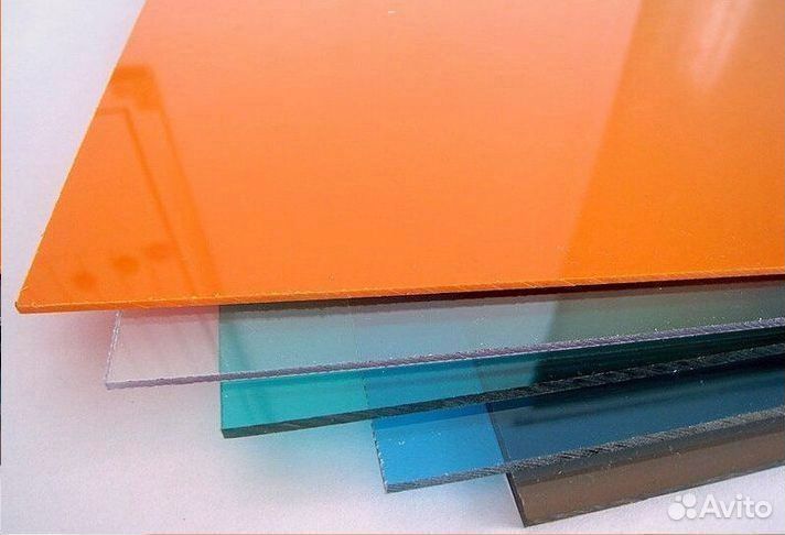 Монолитный поликарбонат 3мм1500х1800ммСерая Бронза