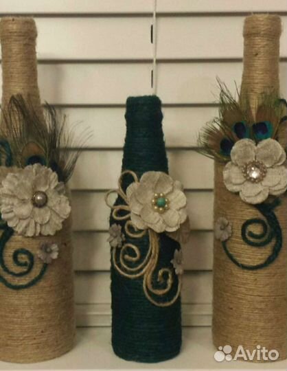 Декоративные бутылки