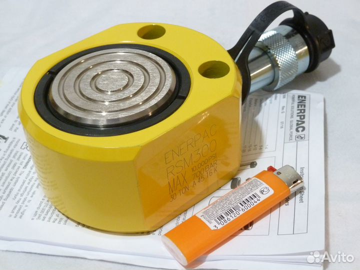 Enerpac 30 тонн низкопрофильный гидроцилиндр