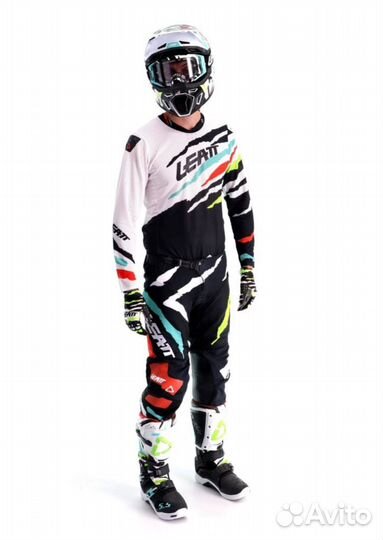 Джерси кроссовое Leatt 5.5 UltraWeld Tiger