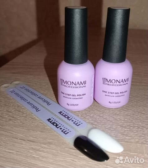 Набор однофазных гель лаков Monami