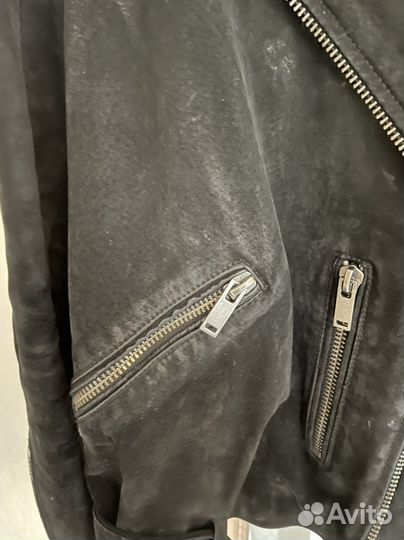 Куртка замшевая женская