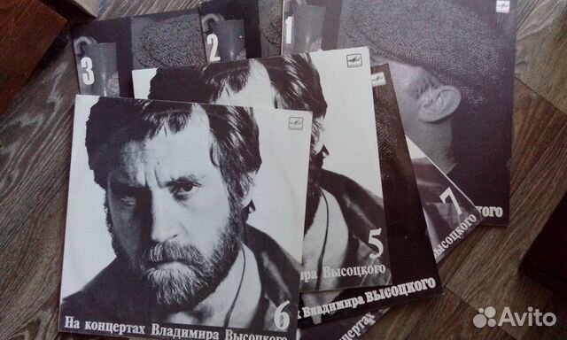 Lp В.Высоцкий серия 18 шт mint одним лотом