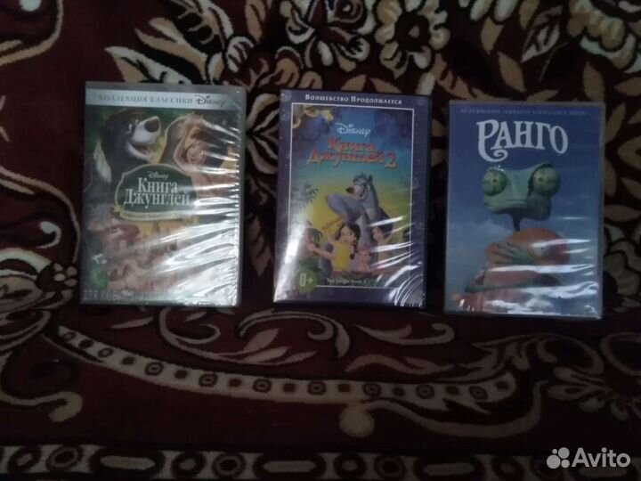 Видеодиски с детскими мультфильмами