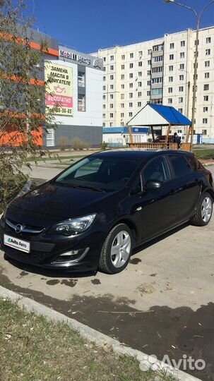 Opel Astra 1.6 AT, 2013, 40 000 км