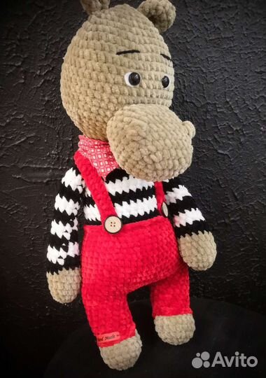 Игрушка бегемот