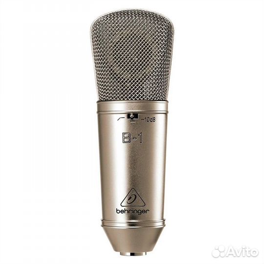 Микрофон behringer b-1 + звковая карта