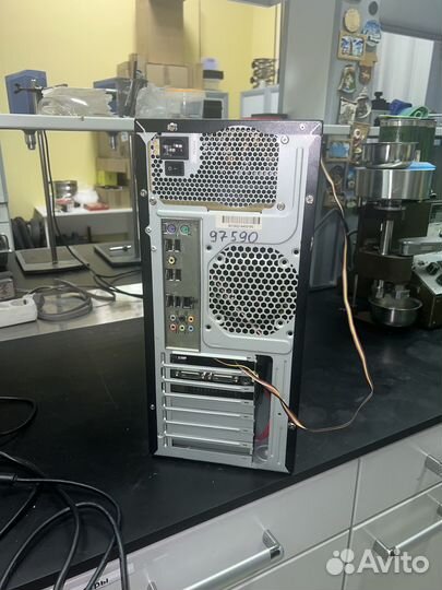 Компьютер для работы бу (Системный блок, монитор