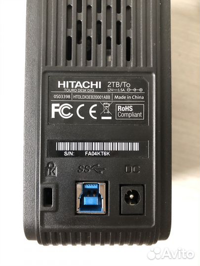 Внешний HDD Hitachi Touro Desk DX3