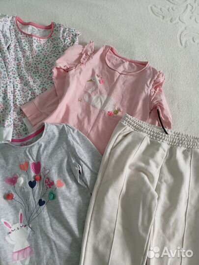 Одежда для девочки пакетом 128-134-140