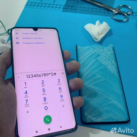 Замена стекла дисплея, переклейка, ремонт плат