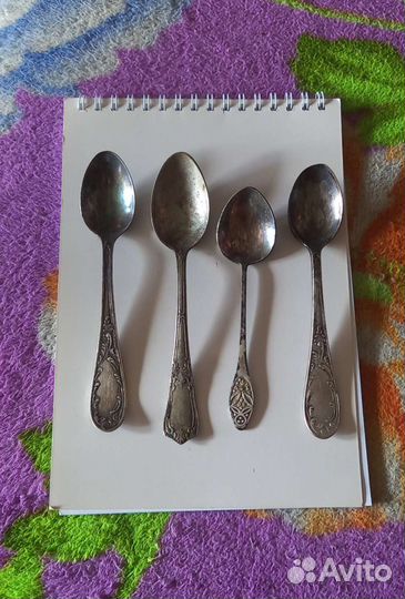 Ложки мельхиор чайные СССР