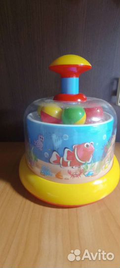 Игрушка юла пласмаса