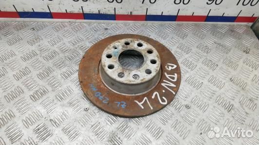 Диск тормозной задний skoda octavia A7 (BDN24LR01)