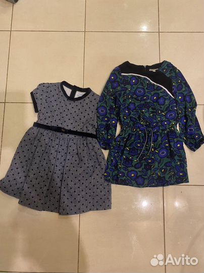 Платья Kenzo и Mayoral на 4 года