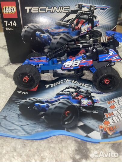 Lego technic 42010 с инерционным двигателем