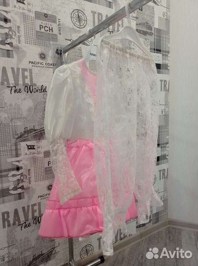 Платье со штанишками для девочки