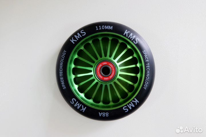 Колесо KMS на самокат 110мм, алюминий, (2 цвета)