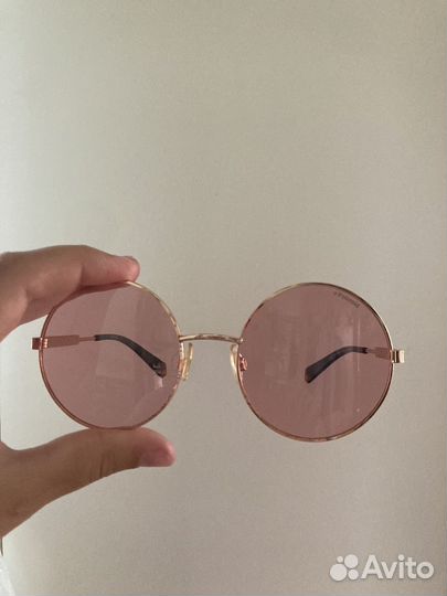 Polaroid розовые солнцезащитные очки