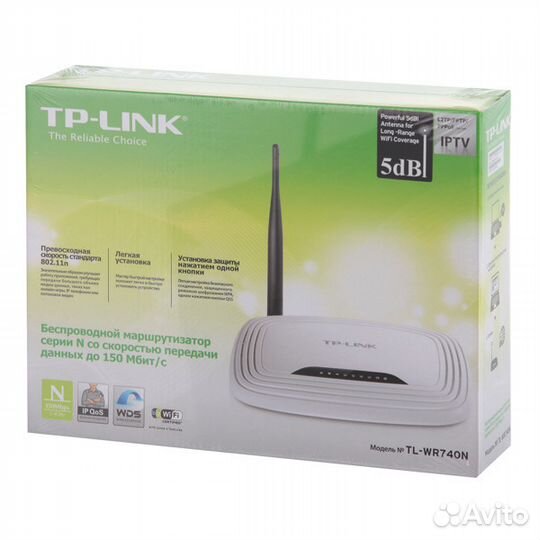 Wi-Fi роутер TP-link TL-WR740N