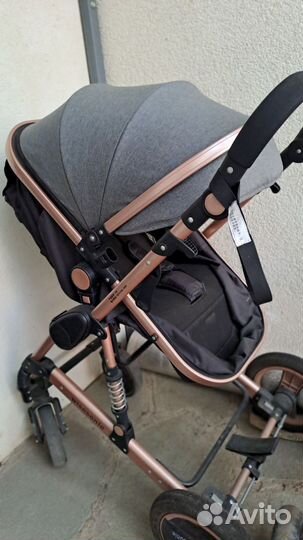 Детская коляска от 0 до 3 лет Wisesonle 3 в 1