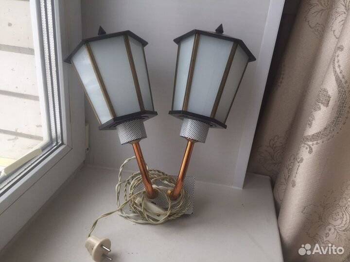 Светильник навесной двойной