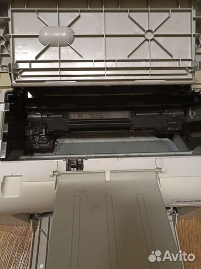 Принтер лазерный HP LaserJet P1005, ч/б, A4, белый